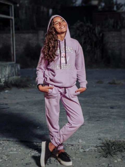 JOGGERS RUSTICO LILA - TEEN 14 al 18