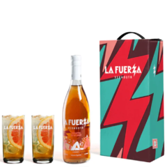 VERMUT LA FUERZA PRIMAVERA + 2 VASOS VERMUTEROS