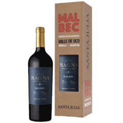 SANTA JULIA MAGNA MALBEC EN ESTUCHE - comprar online