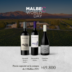 Promo Malbec World Day Zuccardi