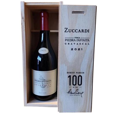 ZUCCARDI PIEDRA INFINITA GRAVASCAL 2021 - 100 Ptos Parker ESTUCHE - comprar online