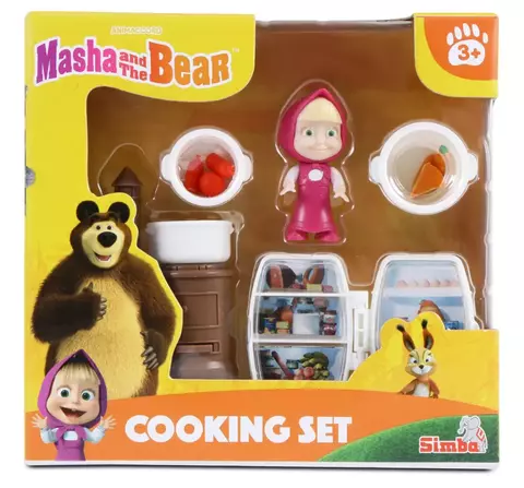 Set De Masha Y El Oso Cookin Set