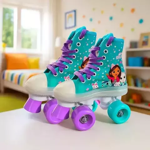 Patines 4 Ruedas Gabby DollHouse Talle 32