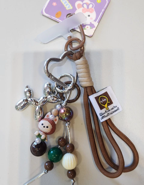 Llavero Charms Labubu Globo - comprar online