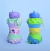 Botella Plegable De Silicona Animales Popit - tienda online