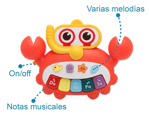 Piano Cangrejo Musical