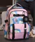 Mochila Espalda Blurred 18" Pink