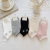 Medias Cortas con Strass y Borde Peludo Mariposa - comprar online