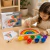 Arcoírisde Bolitas Didactico Educativo Montessori Raibow Clip - comprar online