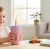 Vaso Infantil con Tapa y Sorbete Minnie Mouse - CALMA RENATA