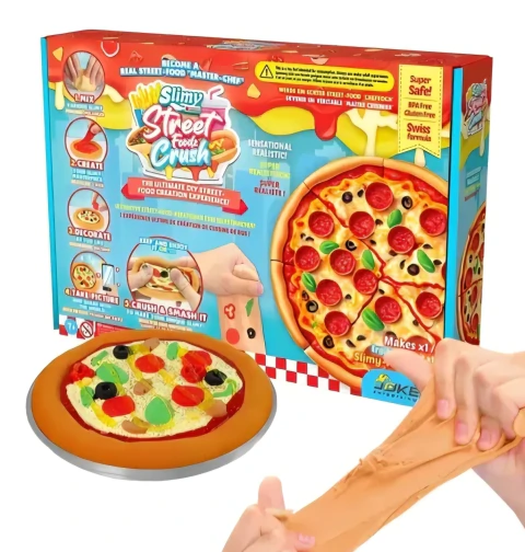 Set de Slime Pizza SLIMY STREET FOODZ CRUSH