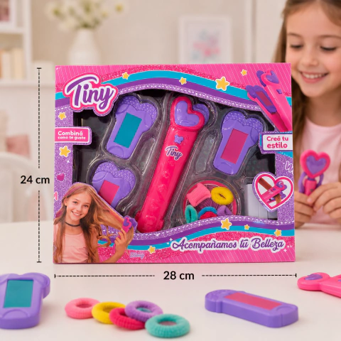 Set para Pintar el Pelo Maquillaje Artístico para Cabello Tiny