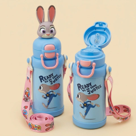 Botella Vaso Termica Zootopia Coneja Doble Pico
