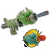 Pistola Lanza Dardos y Pelotas Dino Shooter Dinosaurio en internet