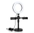 Aro de luz LED con Doble Soporte para Celular Desktop Live Fill Light - tienda online