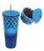 Vaso Botella Diamante Con Sorbete 730Ml - CALMA RENATA