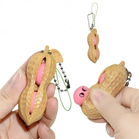 Juguete Llavero Squishy Mani