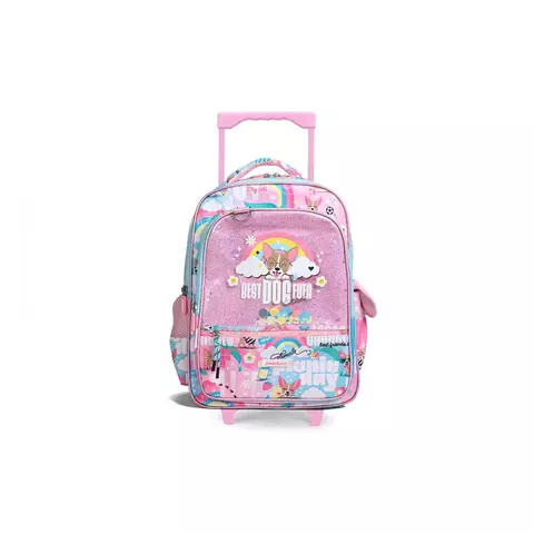 Mochila Trama Carrito 17" Cristal Dog