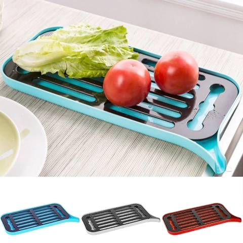 Bandeja Escurridor Multiuso Con Pico De Drenaje