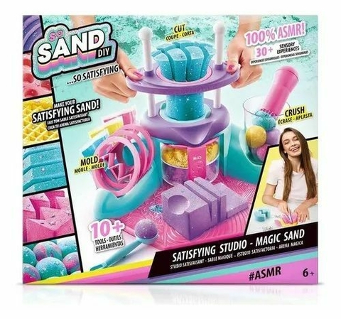So Sand DIY Playset 34CM Juego Sensorial Arena Kinetica