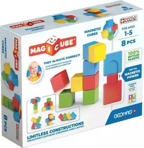 Bloques Magic Cube Geomag Imantado 8 Piezas
