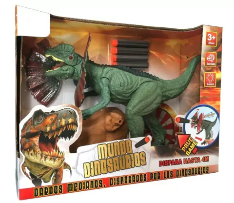Mundo Dinosaurios Dispara Dardos