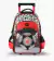Mochila Carrito Con Luz Led 18" Footy Pelota Futbol F2211