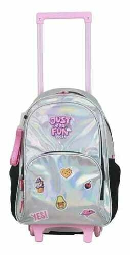 Mochila Carrito 17" Metalizada Skora