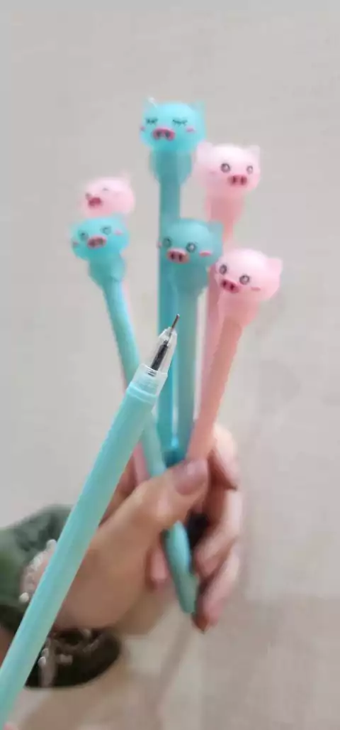 Lapicera Punta Fina Chanchitos