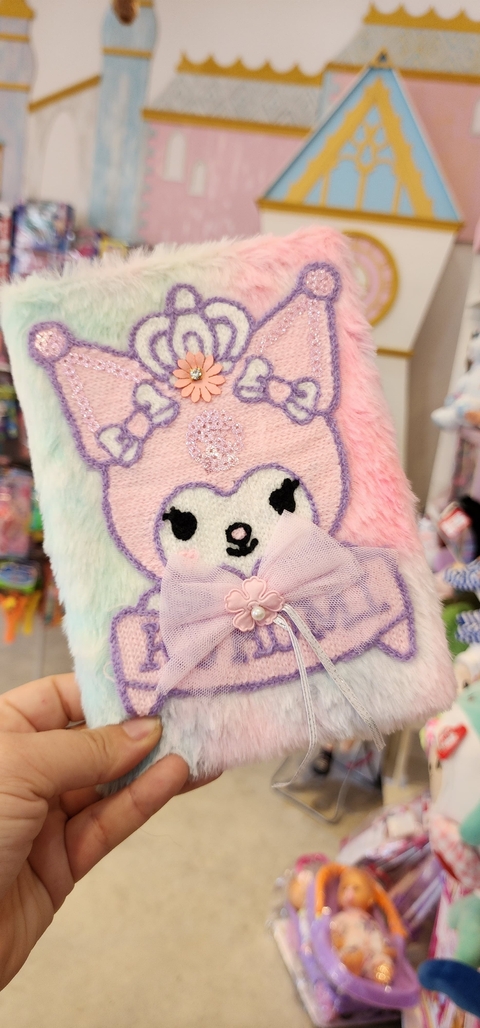 Cuaderno De Peluche Kuromi