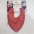 Babador Bandana Impermeável - Coral