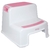 Banquinho Escadinha Infantil Dois Degraus Rosa - Clingo