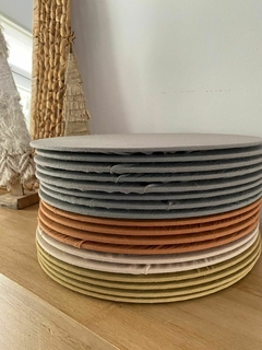 Platos de Sitio con funda en internet