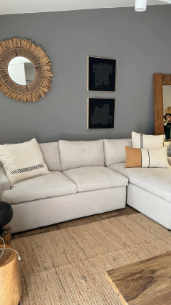 Sillón en L slouchy - comprar online