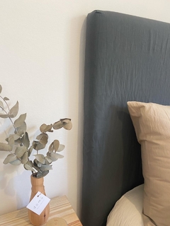 Respaldo de cama con funda tusor (A Pedido) - comprar online