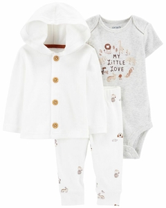 SET 3 PIEZAS CAMPERA MY LITTLE LOVE