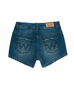 WANAMA- SHORT BLUE BASIC GIRLS - comprar online