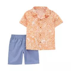 SET 2P CAMISA HAWAI