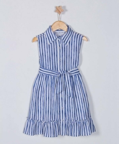 VESTIDO ALICE BLUE STRIPES