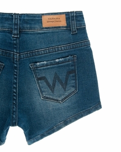 WANAMA- SHORT BLUE BASIC GIRLS en internet