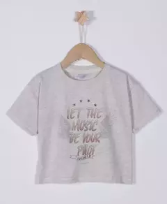 REMERA LETICIA GRIS LC