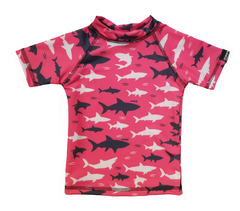 REMERA UV SHARKY BLACK MC