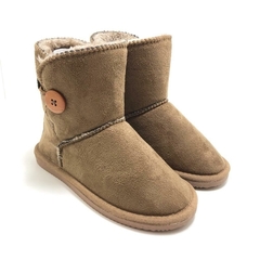 PANTUBOTAS UNISEX BEIGE BUTTON - tienda online