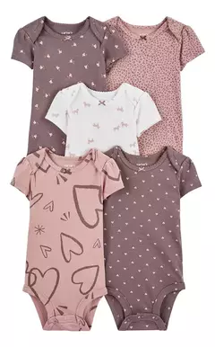 PACK DE BODYS CORAZONES