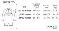 ENTERITO UV ML SPRING AGUAMARINA -24/30M- - comprar online