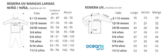 REMERA UV SPRING ML -3 A 4A- - comprar online