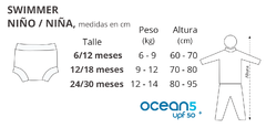 SWIMMER UV AZUL FRANCIA 6-12 MESES - comprar online