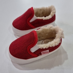 PANCHITA CON INTERIOR CORDERITO ESPIGADA ROJA