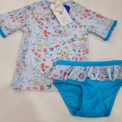 CONJUNTO UV M CORTA FLORAL ACQUA ANCHUS -18M-