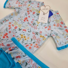 CONJUNTO UV M CORTA FLORAL ACQUA ANCHUS -18M- - comprar online